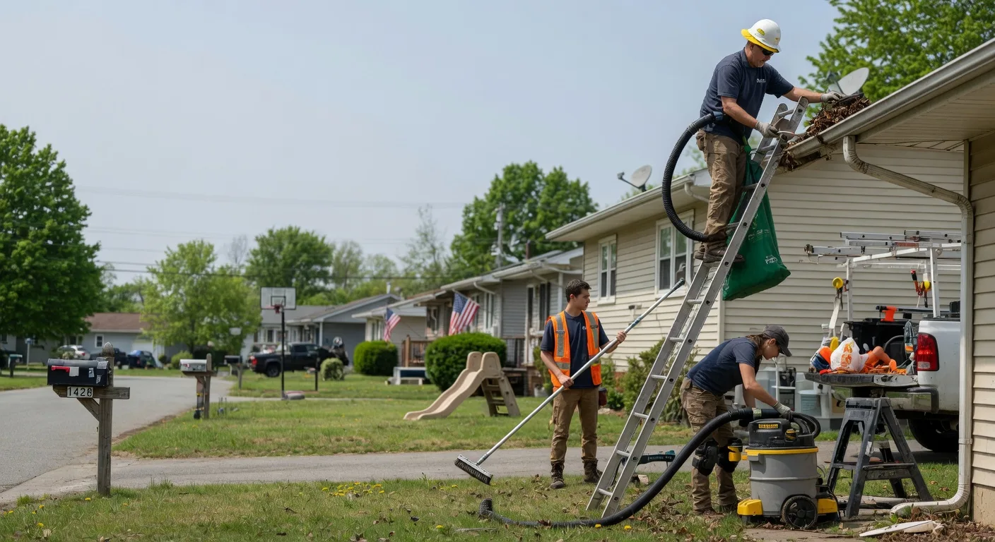 Gutter Installation in Pleasant Hill, IL near me